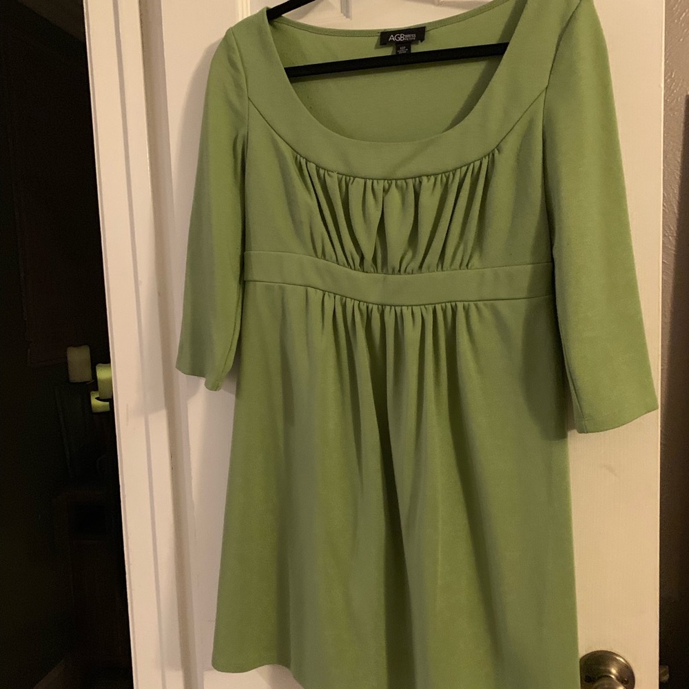 Green Casual Dress